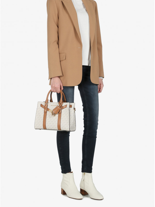 Сумка Michael Kors Nouveau Hamilton 30F9G0HS1B VANILLA ACORN Medium Сумка Michael Kors Nouveau Hamilton 30F9G0HS1B VANILLA ACORN Medium