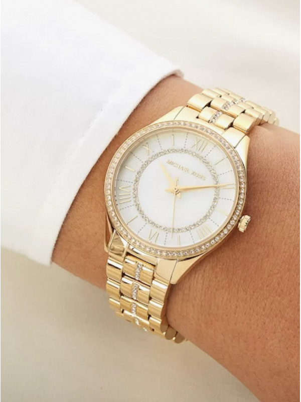 Часы Michael Kors Lauryn MK3899 Желтое золото Часы Michael Kors Lauryn MK3899 Желтое золото