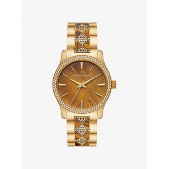 Часы Michael Kors Runway MK7389 Желтое золото