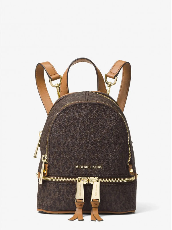 Рюкзак Michael Kors Rhea Logo 30S7GEZB1V Brown Small Рюкзак Michael Kors Rhea Logo 30S7GEZB1V Brown Small