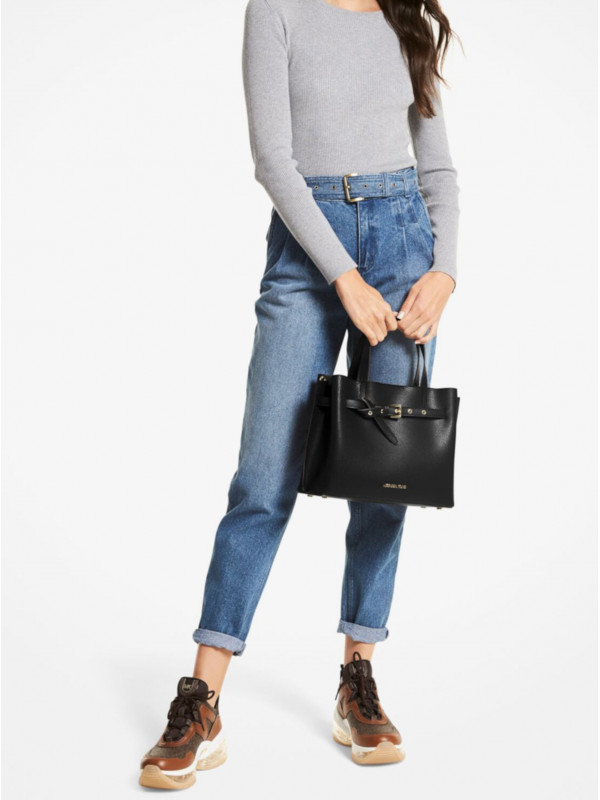 Сумка Michael Kors Emilia 35F0GU5S5T BLACK Medium Сумка Michael Kors Emilia 35F0GU5S5T BLACK Medium