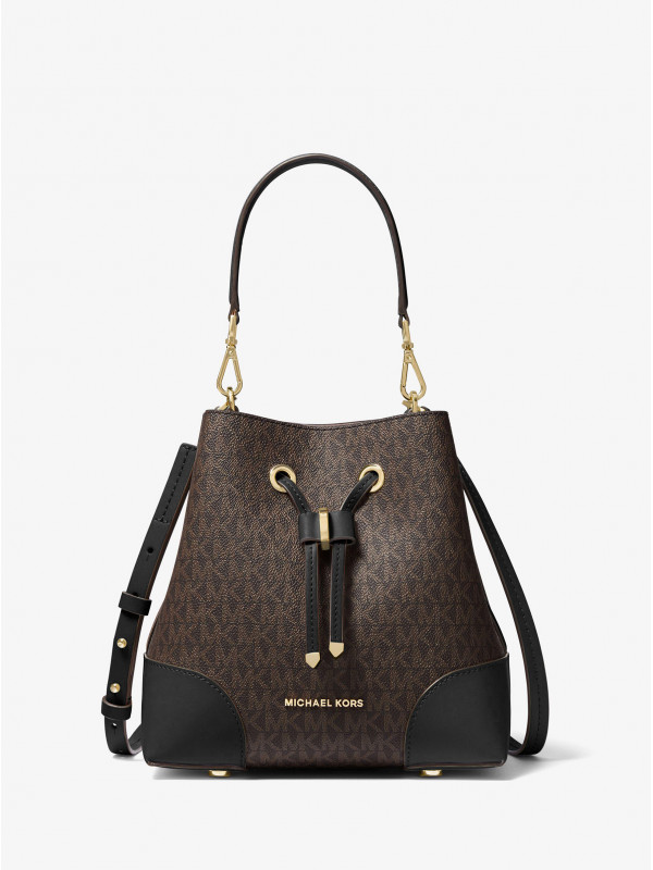 Сумка Michael Kors Mercer Gallery 30F9GZ5L1B BROWN BLACK Small Сумка Michael Kors Mercer Gallery 30F9GZ5L1B BROWN BLACK Small