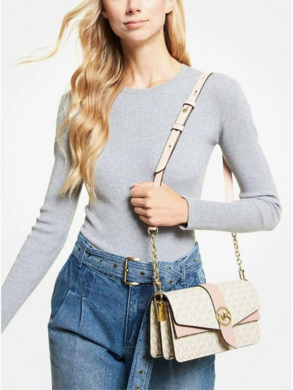 Сумка Michael Kors Greenwich 30H1GGRL6B SOFT PINK Medium Сумка Michael Kors Greenwich 30H1GGRL6B SOFT PINK Medium