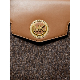 Сумка Michael Kors Carmen 30S0GNMS1B BROWN ACORN Small