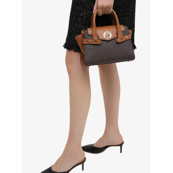 Сумка Michael Kors Carmen 30S0GNMS1B BROWN ACORN Small