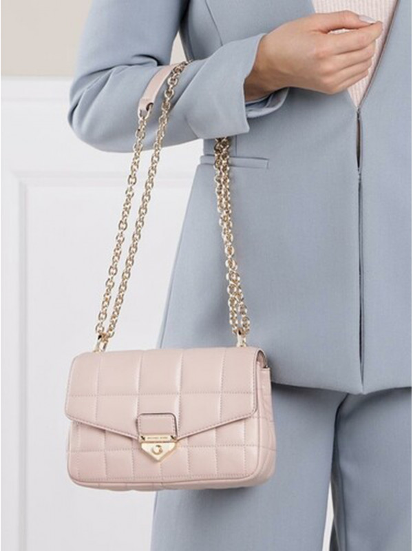 Сумка Michael Kors Soho 30F0G1SL3L-187 PINK Small Сумка Michael Kors Soho 30F0G1SL3L-187 PINK Small