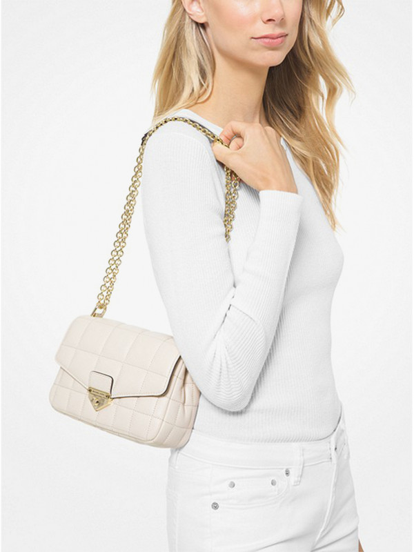Сумка Michael Kors Soho 30H0L1SL1T WHITE Small Сумка Michael Kors Soho 30H0L1SL1T WHITE Small
