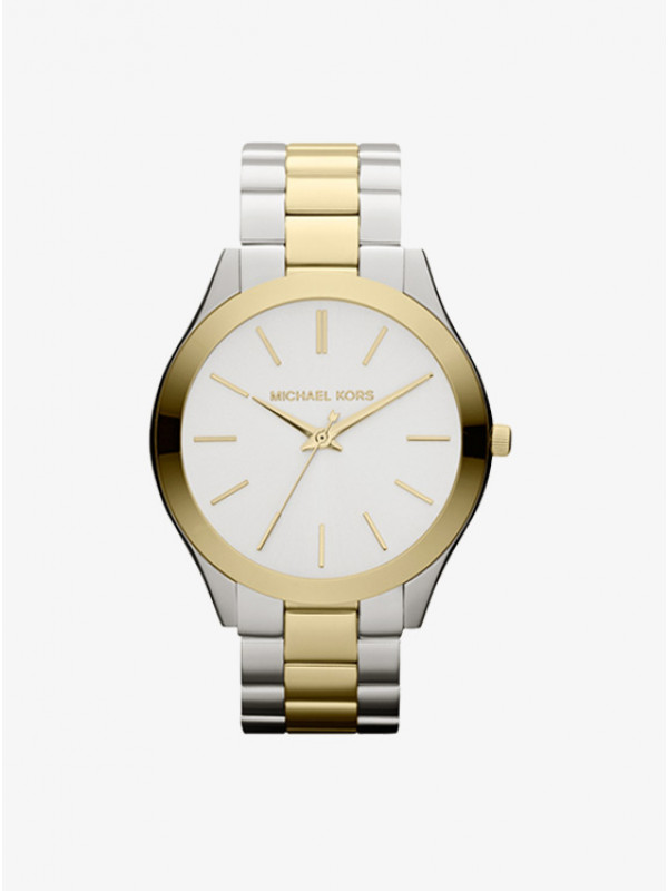 Часы Slim Runway Двухцветные MK3198 Часы Slim Runway Двухцветные MK3198