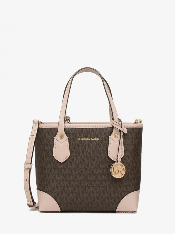Сумка Michael Kors Eva 30F9GV0T1B BRN / SFTPINK Small Сумка Michael Kors Eva 30F9GV0T1B BRN / SFTPINK Small