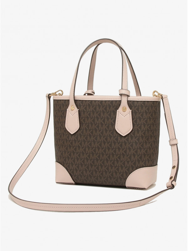 Сумка Michael Kors Eva 30F9GV0T1B BRN / SFTPINK Small Сумка Michael Kors Eva 30F9GV0T1B BRN / SFTPINK Small