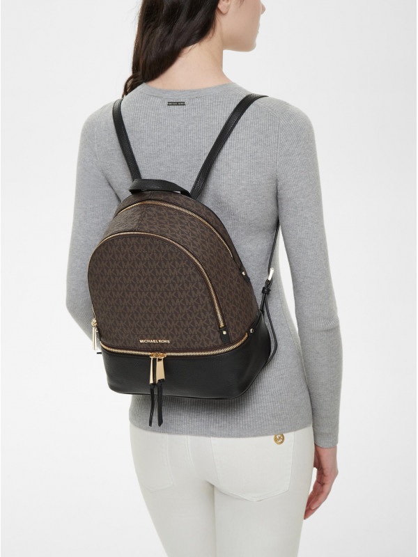 Рюкзак Michael Kors Rhea 30H8GEZB2B BROWN MULTI Medium Рюкзак Michael Kors Rhea 30H8GEZB2B BROWN MULTI Medium