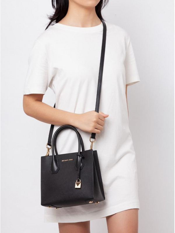 Сумка Michael Kors Mercer 30F8GM9T3T BLACK Medium Сумка Michael Kors Mercer 30F8GM9T3T BLACK Medium