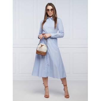 Сумка Michael Kors Devon 30S2GDVS2L ACORN/WHITE Small