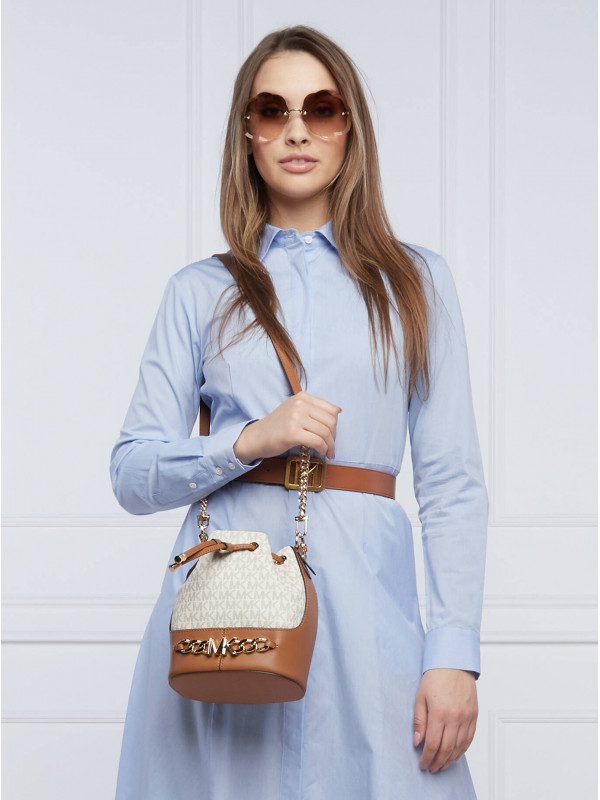 Сумка Michael Kors Devon 30S2GDVS2L ACORN/WHITE Small Сумка Michael Kors Devon 30S2GDVS2L ACORN/WHITE Small