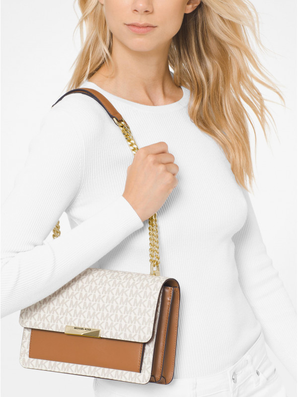 Сумка Michael Kors Jade 30H9GJ4L3B VANILLA/ACRN Medium Сумка Michael Kors Jade 30H9GJ4L3B VANILLA/ACRN Medium