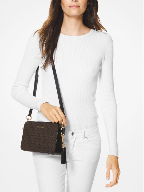 Сумка Michael Kors Jet Set Crossbody 32F8GF5M2B brown small Сумка Michael Kors Jet Set Crossbody 32F8GF5M2B brown small