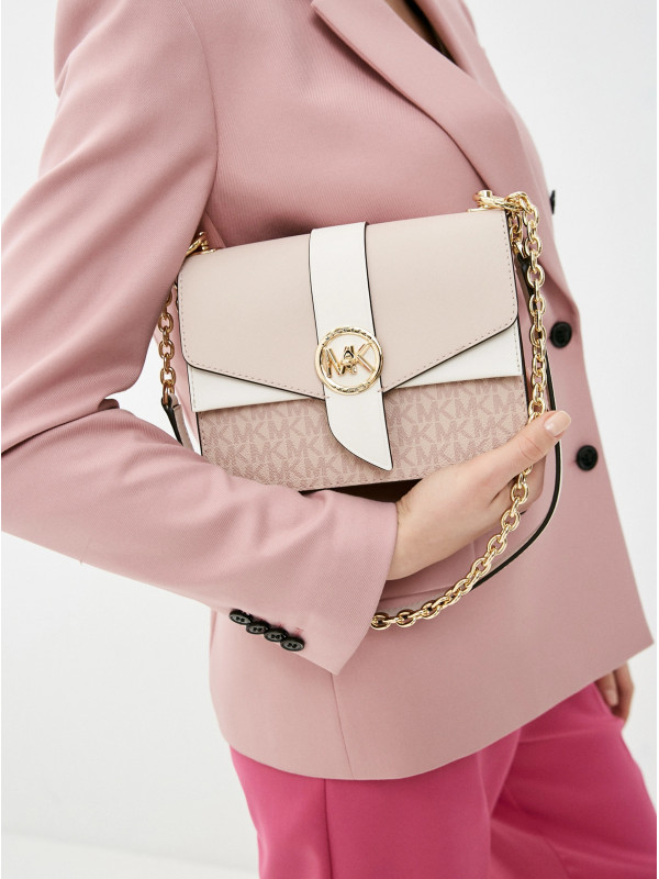 Сумка Michael Kors Greenwich 32S1GGRC0B SOFT PINK Medium Сумка Michael Kors Greenwich 32S1GGRC0B SOFT PINK Medium