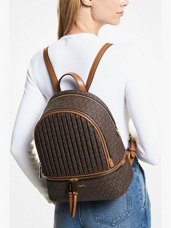 Рюкзак Michael Kors Rhea 30H1GEZB6U 252 BROWN ACCORN Medium Рюкзак Michael Kors Rhea 30H1GEZB6U 252 BROWN ACCORN Medium