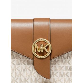 Сумка Medium Logo and Leather Convertible Crossbody Bag 32S0G00C6B Medium