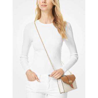 Сумка Medium Logo and Leather Convertible Crossbody Bag 32S0G00C6B Medium