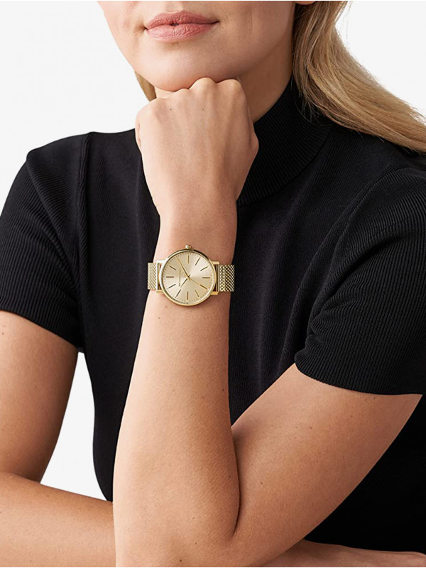 Часы Michael Kors Pyper Желтое золото MK4339 Часы Michael Kors Pyper Желтое золото MK4339