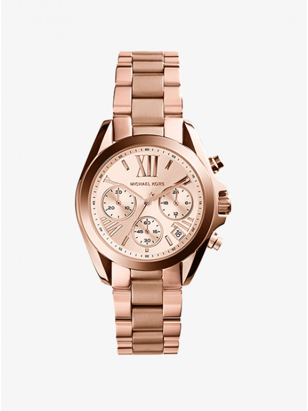 Часы Bradshaw Mini Розовое золото MK5799 Часы Bradshaw Mini Розовое золото MK5799