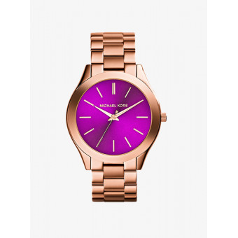Часы Slim Runway Розовое золото MK3293