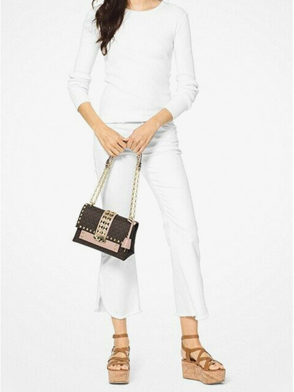 Сумка Michael Kors Cece 30T9G0EL6B ACORN/PINK Medium Сумка Michael Kors Cece 30T9G0EL6B ACORN/PINK Medium